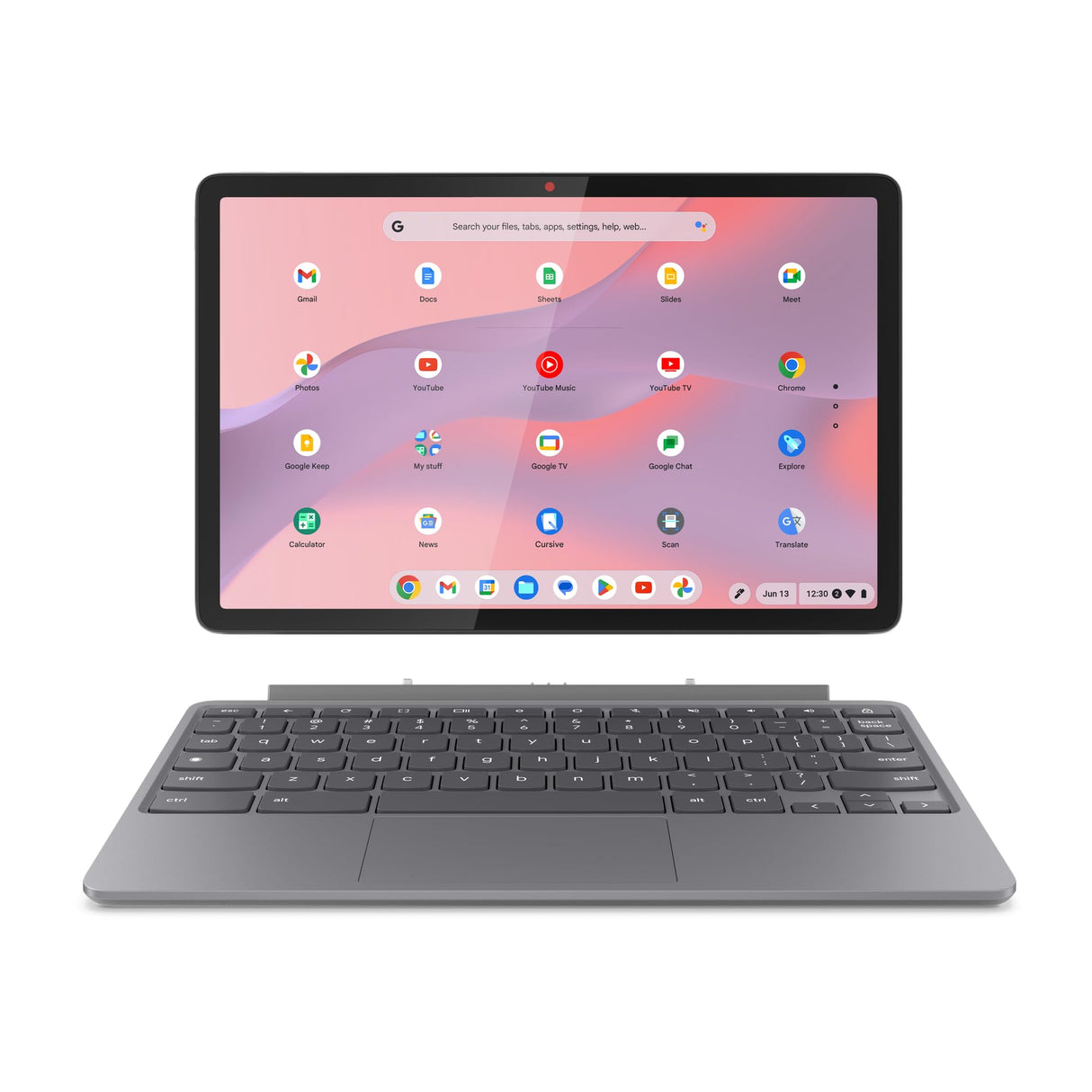 Laptop Lenovo Chromebook Duet 10,95" Kompanio 838 8 GB RAM 128 GB SSD QWERTY Español - Marca: Lenovo - EAN: 0198155871719