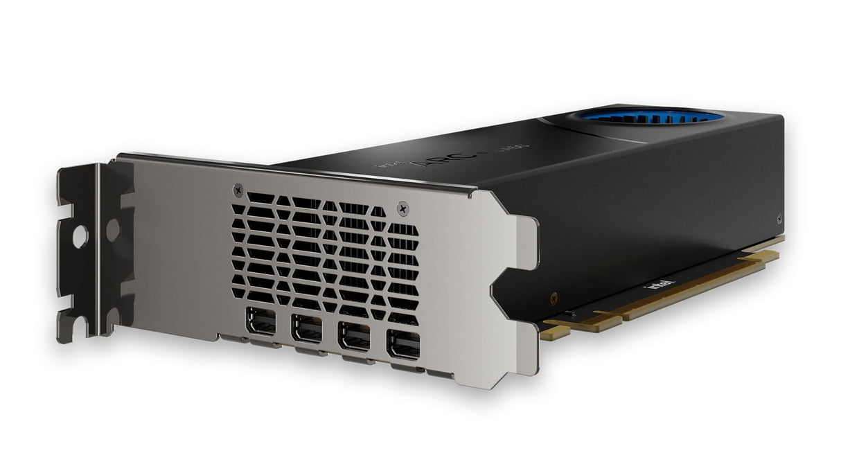 Intel GPU Arc Pro A50, tarjeta gráfica profesional, trazado de rayos, aprendizaje automático