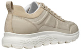 Geox D Spherica C, Zapatillas Mujer, Lt Taupe, 38 EU