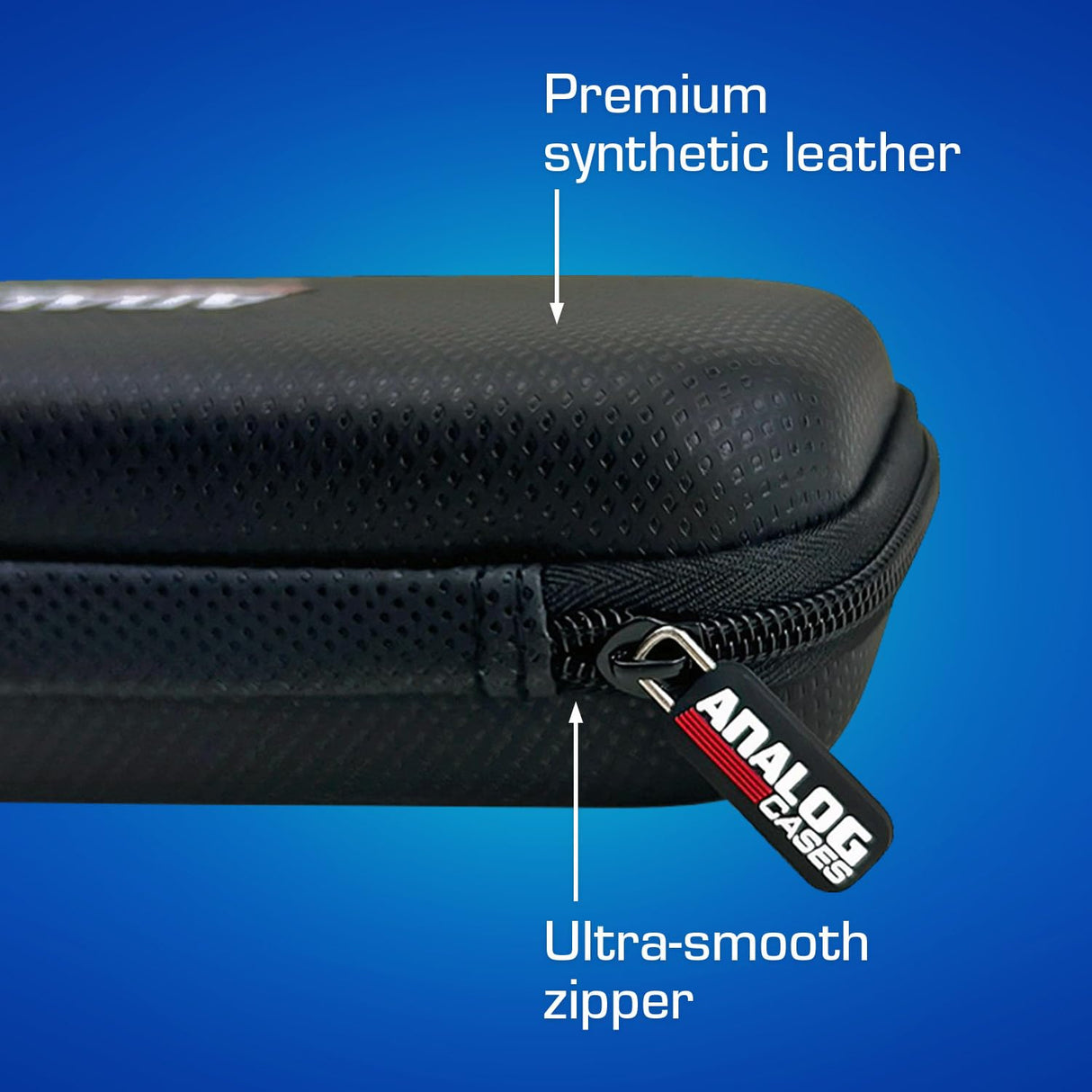 Analog Cases Funda Glide para The Teenage Engineering EP-133 KO II, Funda Protectora (Funda de Transporte, Material Exterior EVA, Cremallera, Dimensiones: 27 x 22 x 4 cm)