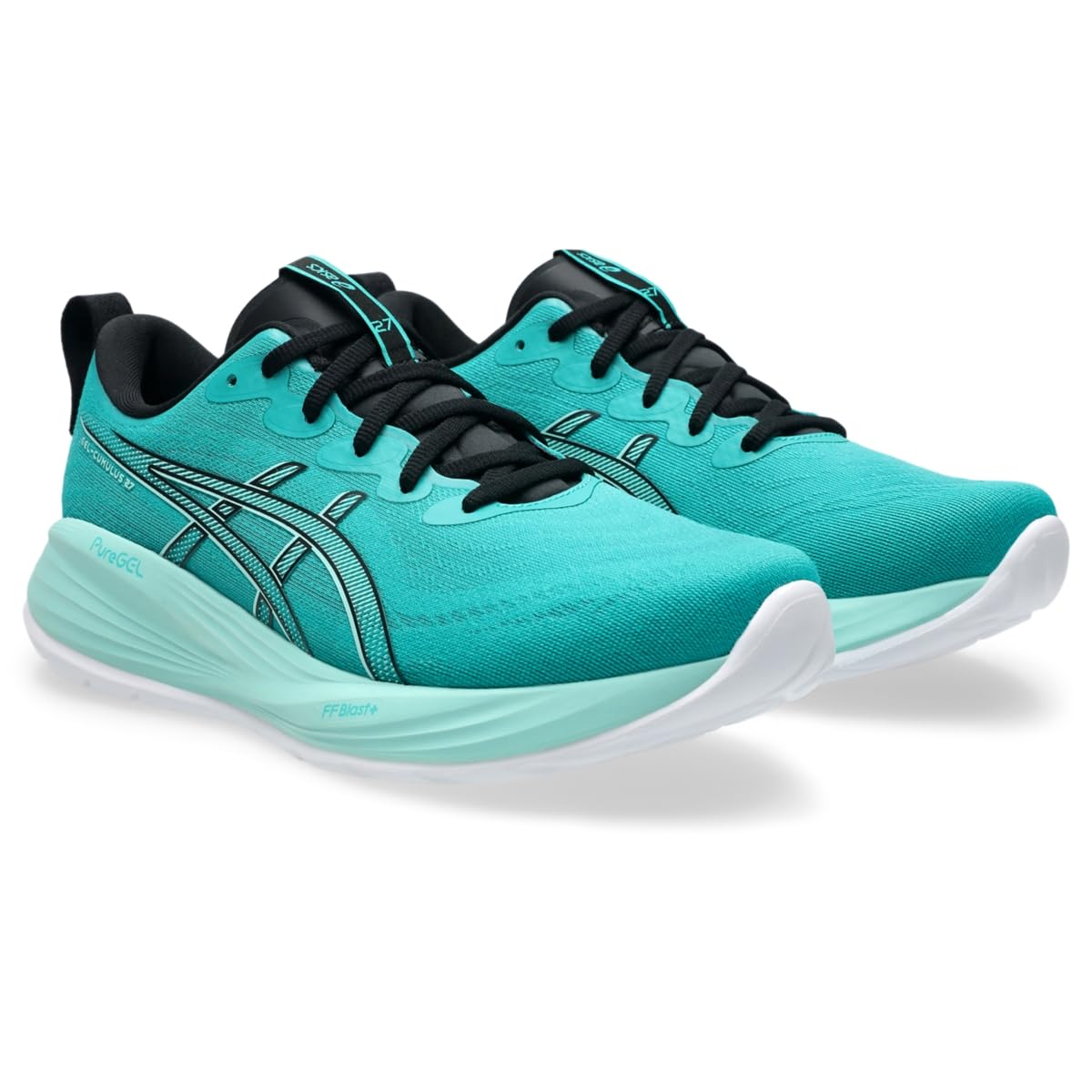 ASICS 1011B960-400 Gel-Cumulus 27 Hombre Wave Teal/Illuminate Mint EU 42.5