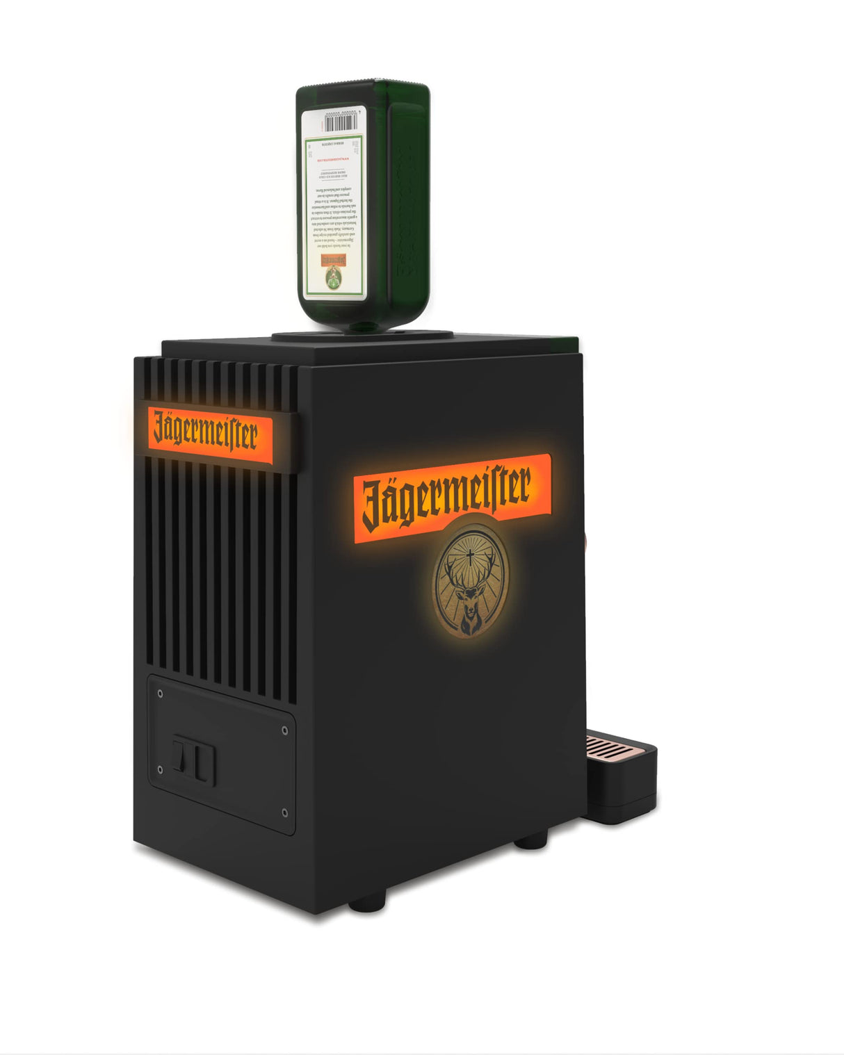Jägermeister Zapfanlage Máquina de Grifo, Plástico, Negro