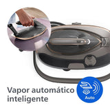 Philips Generador de vapor PerfectCare Serie 8000-210g de impulso de vapor, sensor de movimiento AI, OptimalTEMP, suela SteamGlide Elite, tanque de 1.4L, descalcificación fácil (PSG8200/80)