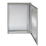 VEVOR Caja eléctrica 70 x 50 x 20 cm caja para exteriores IP65 resistente al agua y al polvo caja de conexiones con bisagras de acero al carbono laminado en frío para uso en interiores y exteriores