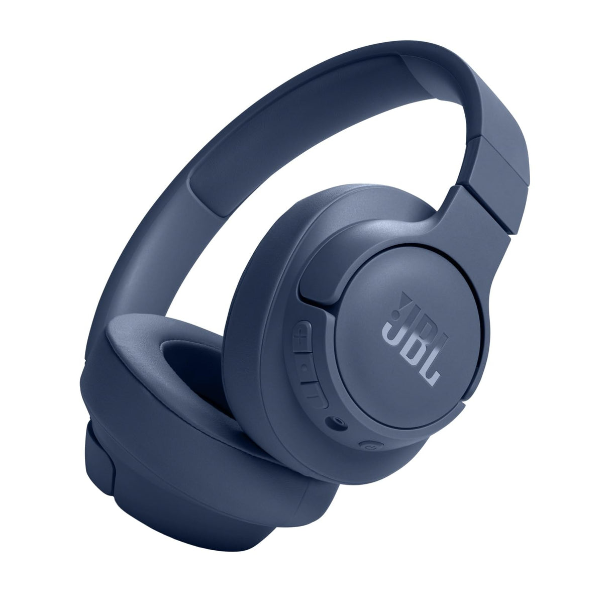 JBL Auriculares Tune 720 BT, inálambricos por Bluetooth, 76 horas de reproducción con JBL Pure Bass, plegables, azul
