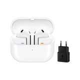 Samsung Galaxy Buds3 + Cargador - Auriculares Inalámbricos, Cancelación de Ruido, Bluetooth, Audio 360, Blanco (Versión Española)