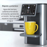 Dispensador instantáneo de agua caliente filtrada Aqua Optima Aurora, capacidad de 3,0 litros, 49 opciones de volumen y temperatura, incluye 1 filtro agua Evolve+ de 30 días, reduce los microplásticos
