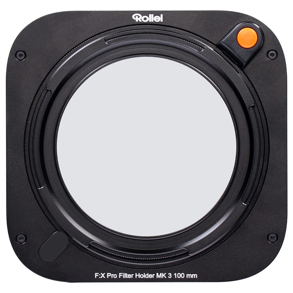 Rollei MK 3 - Juego de 3 Soportes de Filtro rectangulares con Filtro CPL magnético, Anillos adaptadores de 52 a 82 mm, Bolsa de Filtro y Filtro Suave GND8 de 100 mm.