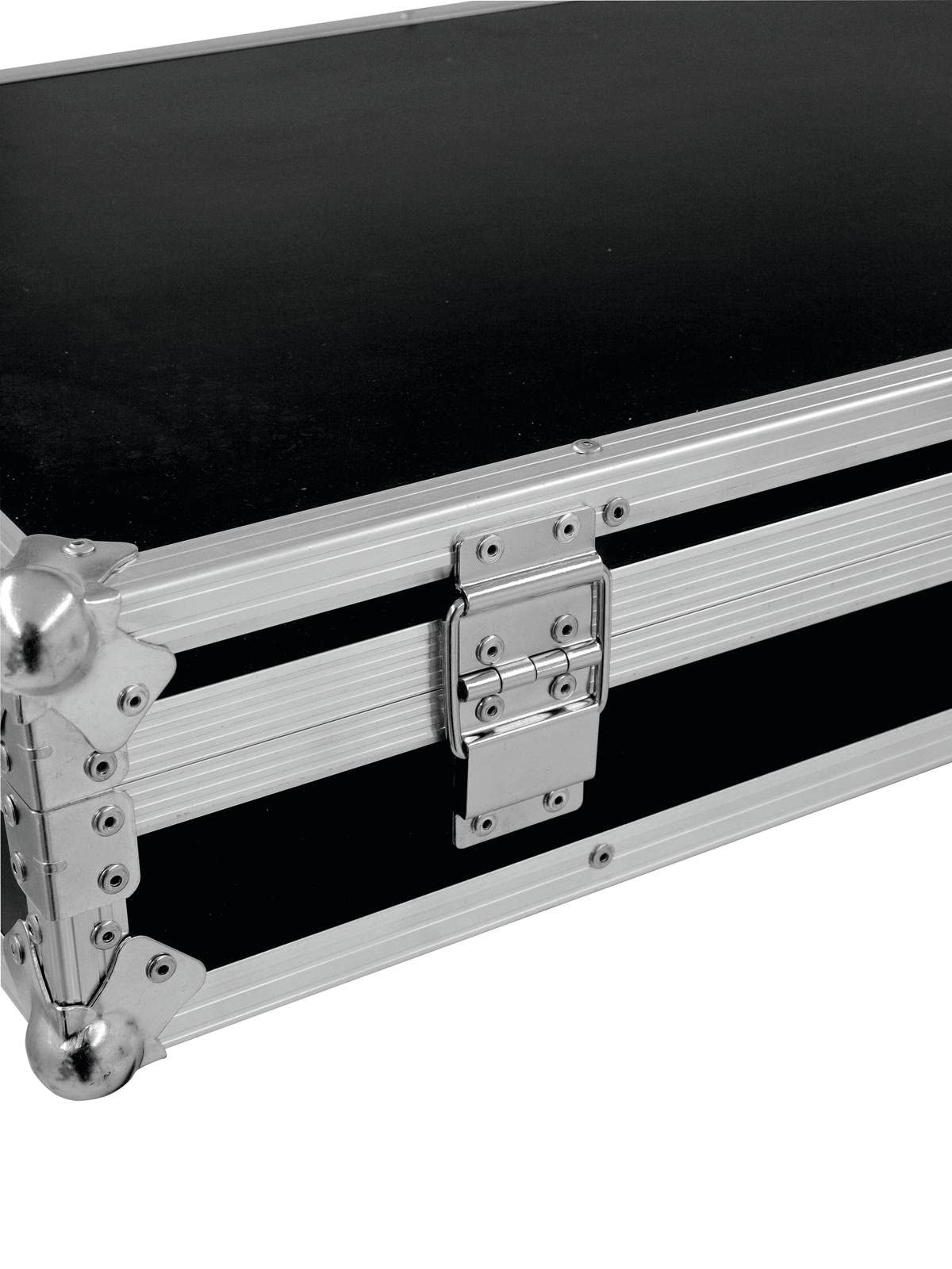Roadinger - Flightcase con 4 LED Bar-252 RGB, Multicolor, Talla única
