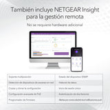 NETGEAR Switch PoE Gigabit Ethernet Smart de 10 Puertos GS110TP |Gestionado con 8X PoE+ a 55W, 2X 1G SFP |Gestión Insight Opcional |Montaje de sobremesa o Pared