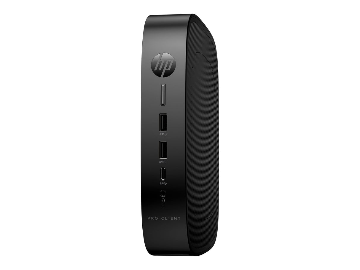 HP Pro t550 - Thin Client - USFF - 1 x Celeron J6412 / 2 GHz - RAM 8GB - Flash 32GB - eMMC - UHD Graphics