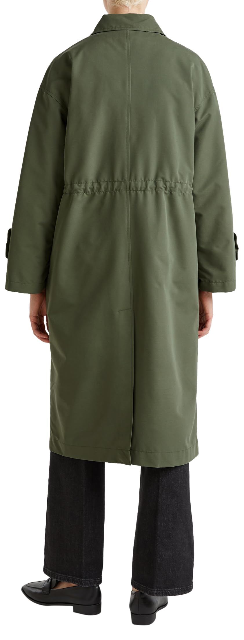 United Colors of Benetton Spolverino 241xdn07i Chaqueta, Verde, M para Mujer