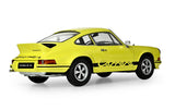 IXO Colecciones 1:8 IXO Porsche 911 RS 2.7 Amarillo/Negro - modelismo, maquetas, Kit de construcción, Kit de maquetas, 713 Piezas, Kit de construcción de Coches