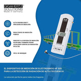 Gigahertz Solutions HF32D - Medidor de campo electromagnético (alta frecuencia, 800 MHz - 2.5 GHz, incluye telefonía móvil GSM)