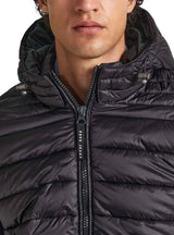Pepe Jeans Chaqueta acolchada Billy para hombre, negro (negro), M