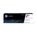 HP 207X W2213X, Magenta, Cartucho Tóner de Alta Capacidad Original, de 2.450 páginas, para impresoras HP Color LaserJet Pro MFP M282nw, MFP M283fdn, MFP M283fdw, M255dw y M255nw