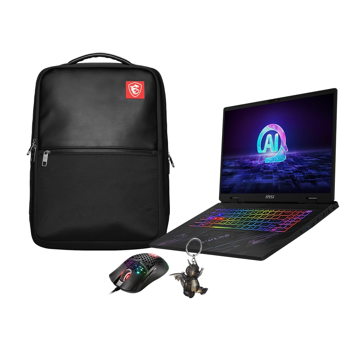 MSI Pulse 17 AI C1VGKG-057FR 20Th Cumpleaños: Intel Core Ultra 9 185H - 32GB DDR5-1TB SSD - NVIDIA RTX 4070 8GB - 17' QHD+ 240Hz - Windows 11 Professional