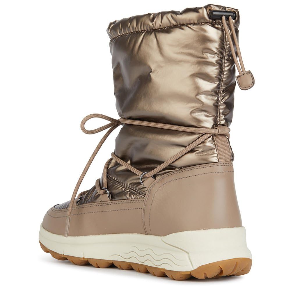 Geox D Spherica 4x4 B ABX, Bota de Tobillo, Dk Taupe, 40 EU