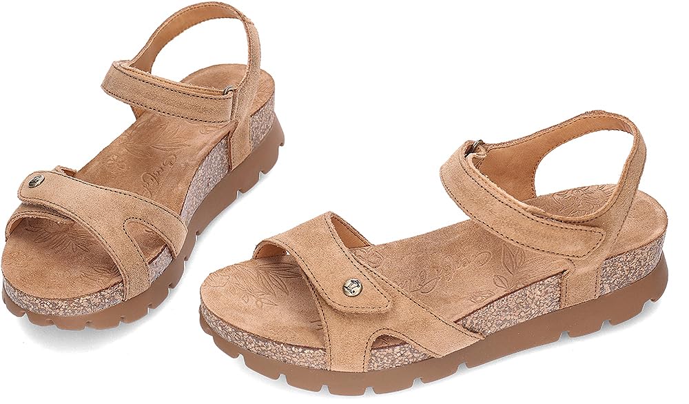 Panama Jack Sulia, Sandalia Plana Mujer, Cuero B19, 40 EU