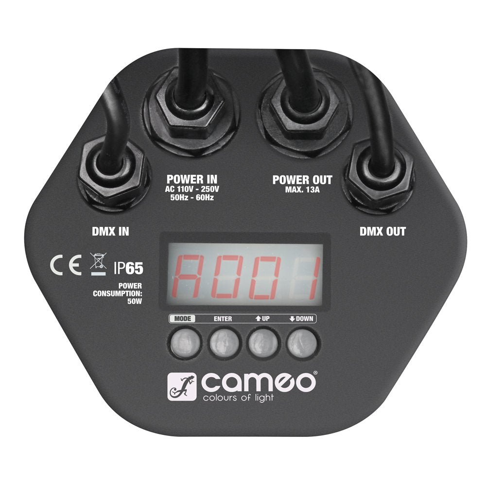 Cameo CLPSTTRI12IP - Outdoor par Tri 12 IP 65 Foco Outdoor par led Tricolor RGB