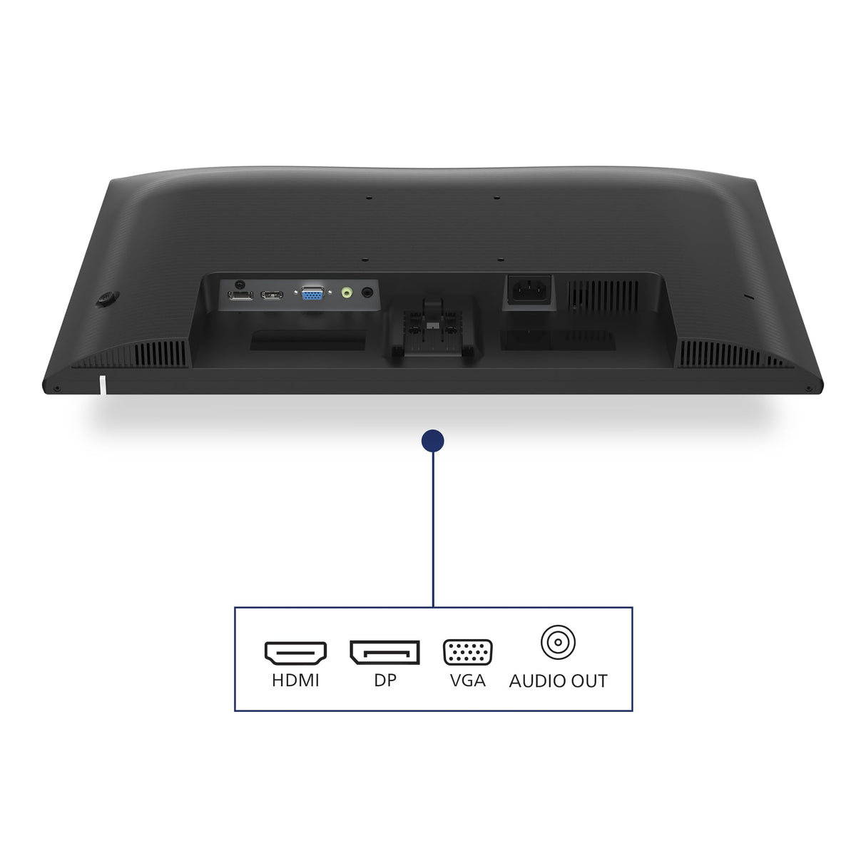 Philips 24E1N1200A Monitor 24" FHD, 120 Hz, IPS, 1 ms MPRT, Adaptive Sync., Blue Light (1920x1080, 1x D-Sub, 1x HDMI 1.4, 1x DP 1.2) Negro