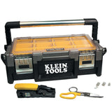 Klein Tools VDV026-831 El kit de datos VDV ProTech tiene todas las herramientas necesarias para instalar cables de par trenzado