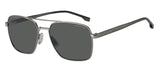 Boss Gafas de Sol 1045/S/IT Matte Ruthenium/Grey 58/17/145 hombre