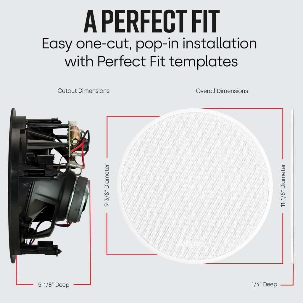 Polk 80F/XRT Architectural Speakers weiß
