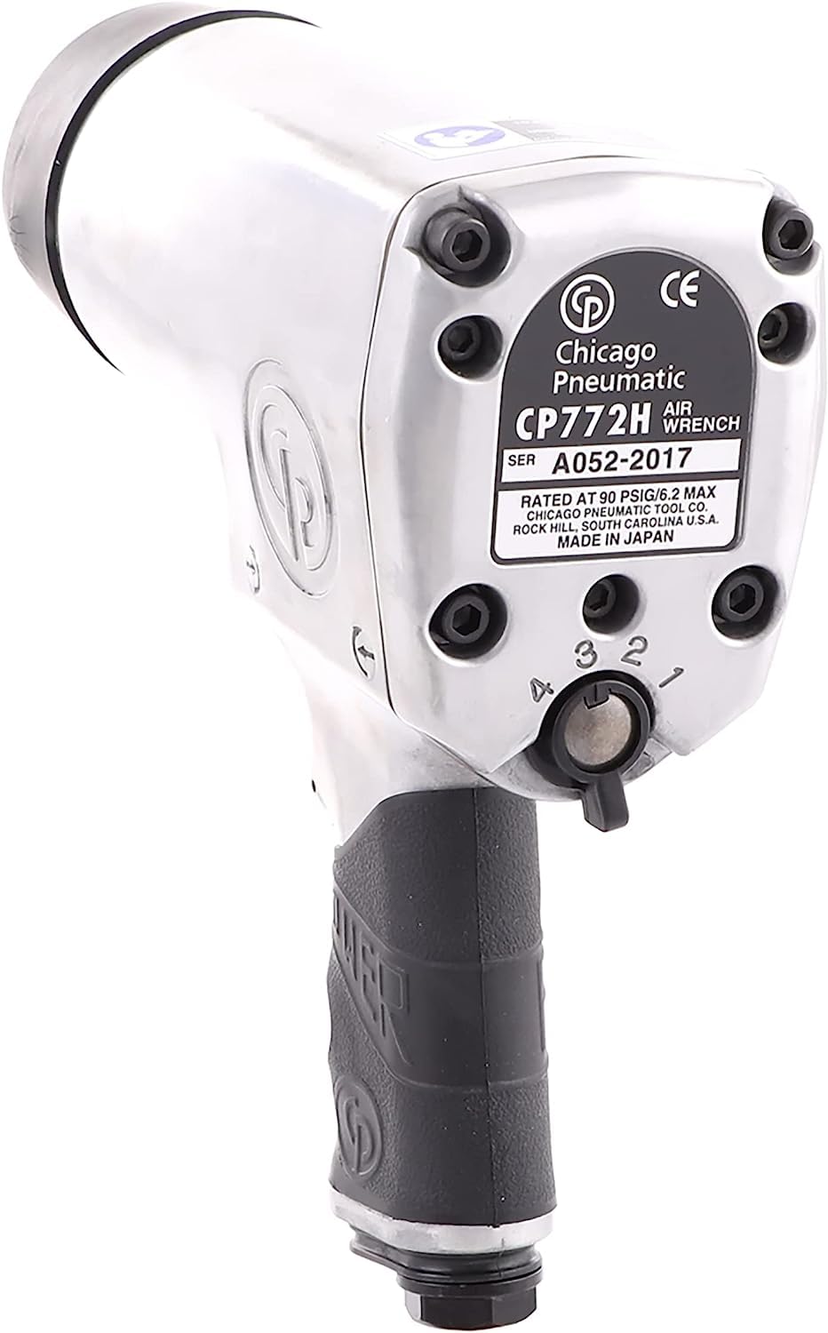 Rodcraft Pneumatic Tools CP772H - Atornillador de impacto de aire comprimido, color cromado