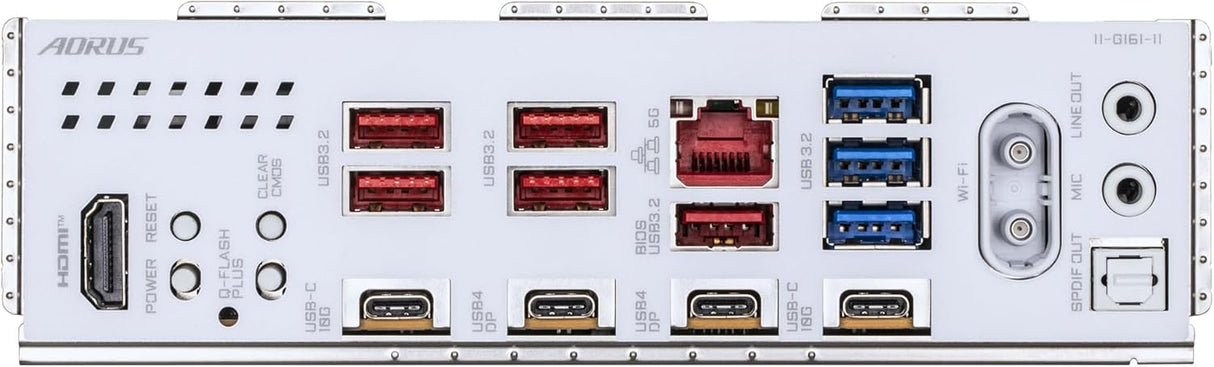 GIGABYTE X870E AORUS Pro X3D Ice Placa Base – Compatible con procesadores AMD Ryzen 9000, VRM Digital de 18+2+2 Fases, hasta 9000 Hz DDR5 (OC), 2 x PCIe 5.0 + 2 x PCIe 4.0, Wi-Fi 7, LAN 5 GbE, USB 4