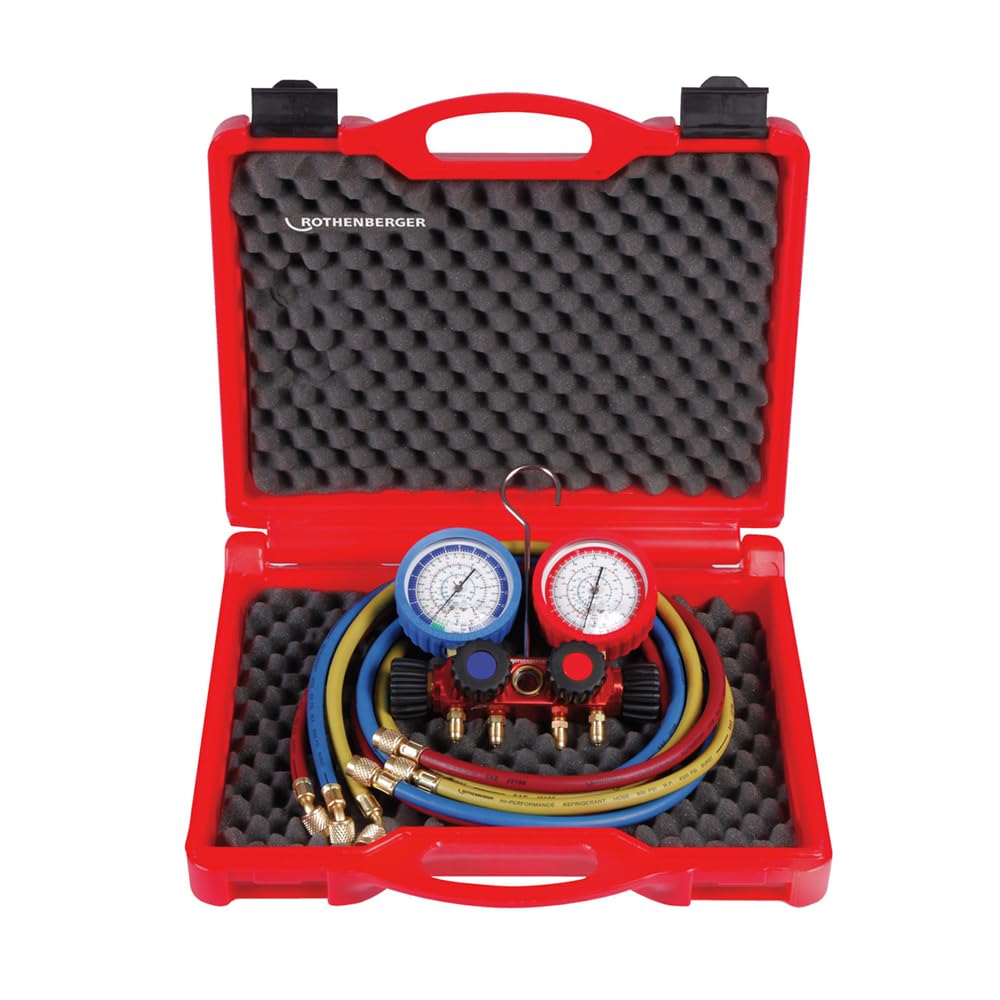 Rothenberger - KIT MANOM.4 VIAS + MANG.PLUS R410A