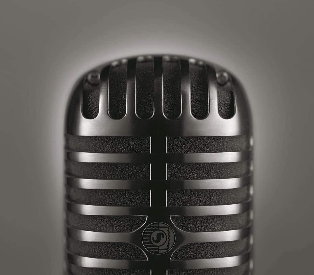 Shure 55sh Series II icónico Unidyne Dynamic Micrófono vocal, micrófono clásico, vintage con patrón polar direccional cardioide para actuaciones en vivo