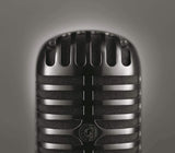 Shure 55sh Series II icónico Unidyne Dynamic Micrófono vocal, micrófono clásico, vintage con patrón polar direccional cardioide para actuaciones en vivo