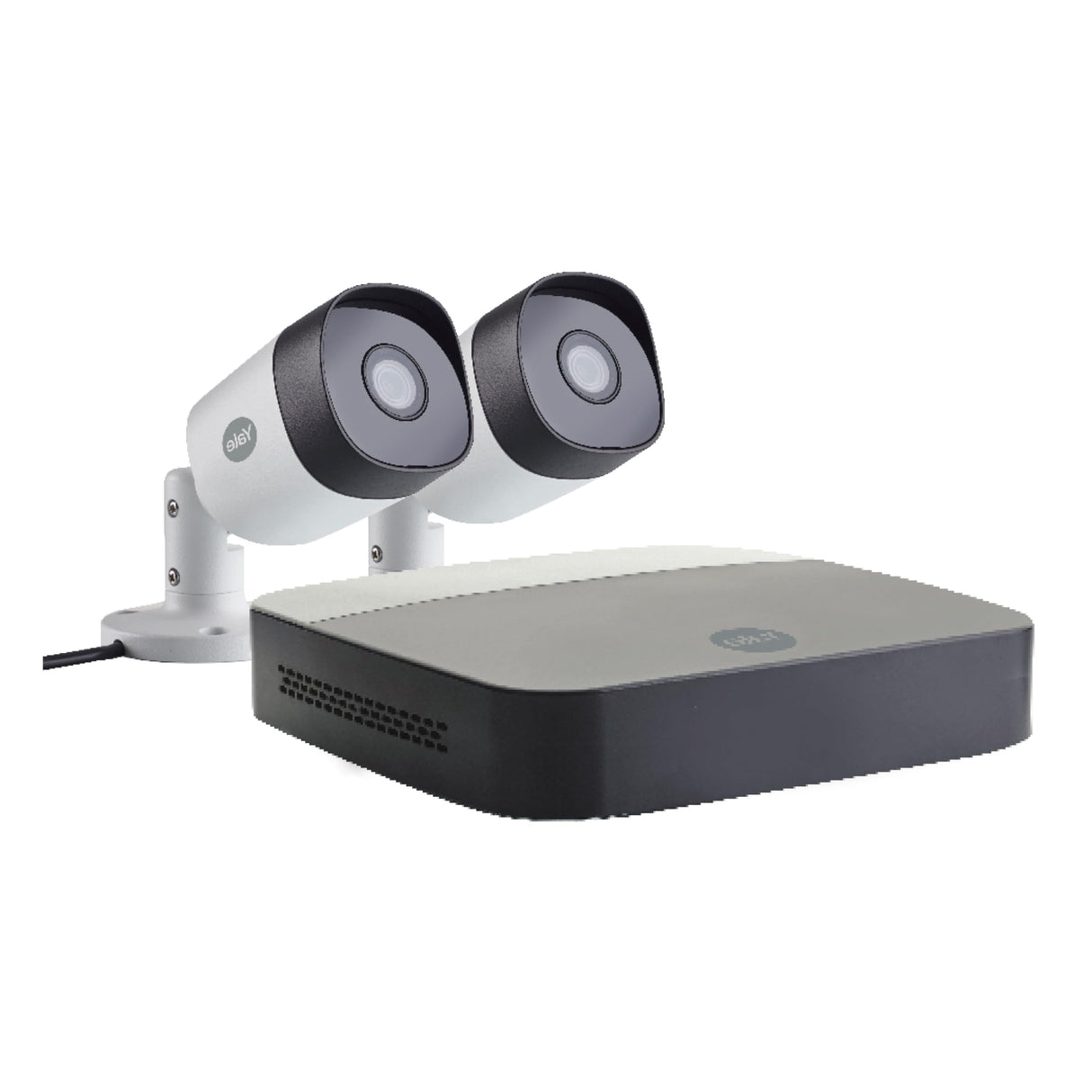 Yale SV-4C-2ABFX-2 Video Surveillance Kit Wired 4 Channels