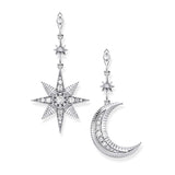 Thomas Sabo Pendiente Colgantes de Mujer, Plata, 4.4 cm