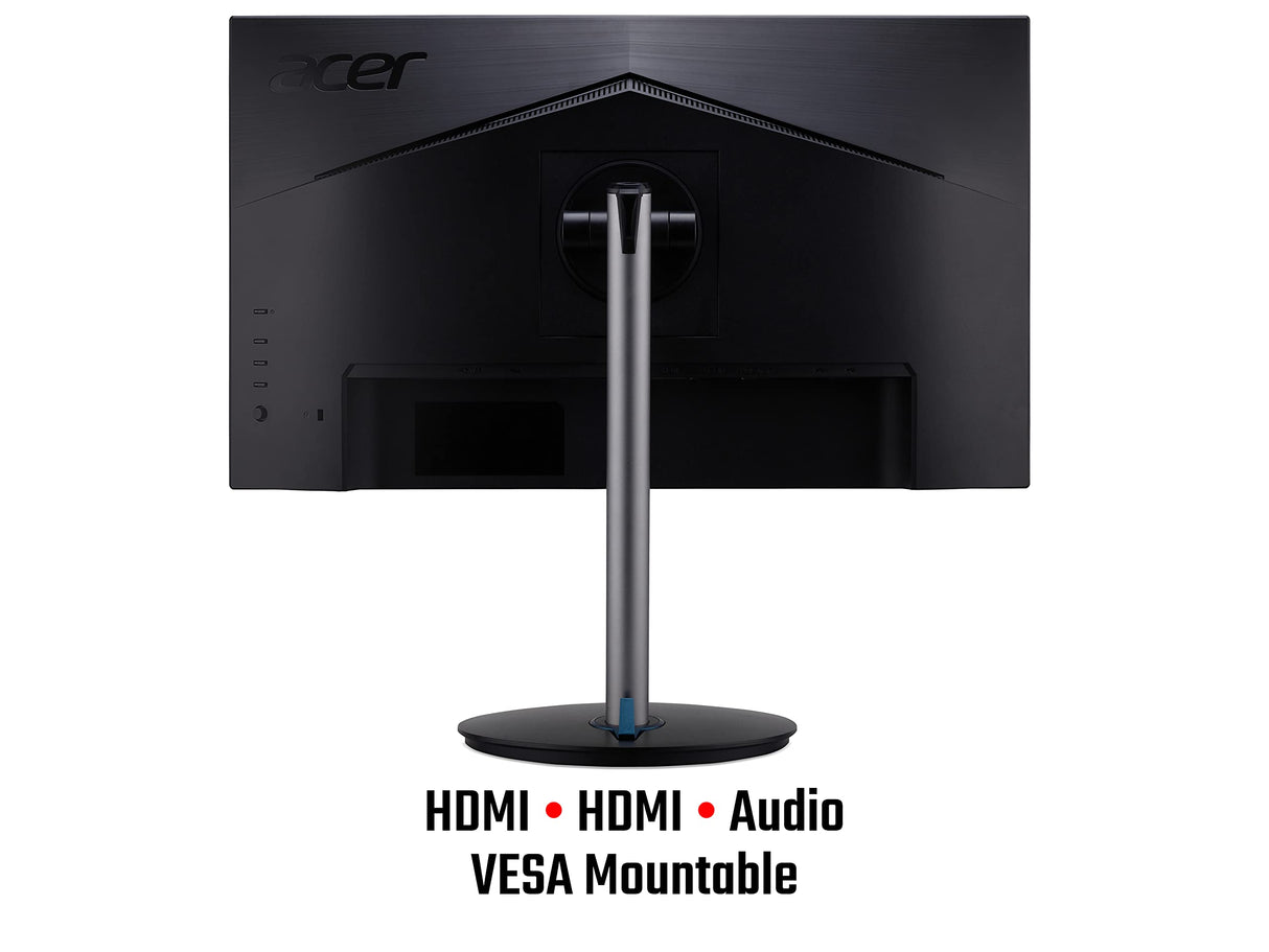 acer Nitro XF273Sbmiiprx Monitor de Juegos Full HD de 27 Pulgadas (Panel IPS, FreeSync Premium, 165Hz (OC), HDR 10, Altura Ajustable, 0.5 ms, DP, HDMI, Negro) - Exclusivo de Amazon