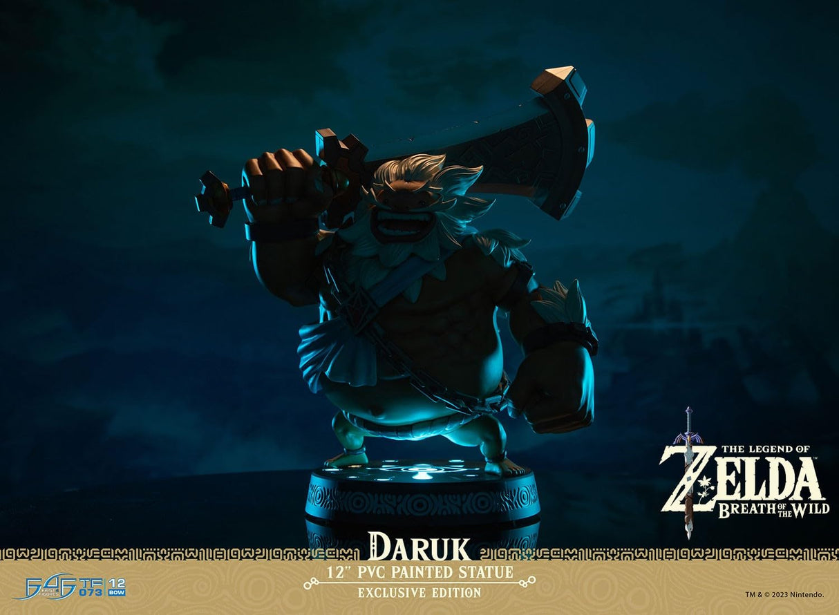 First 4 Figures - Figura de PVC de The Legend of Zelda: Breath of The Wild (Daruk) (coleccionistas), Nintendo