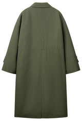 United Colors of Benetton Spolverino 241xdn07i Chaqueta, Verde, M para Mujer