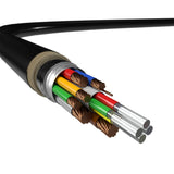 AISENS CABLE HDMI CON ARMADURA 2.1 8K A153-0611 HDMI MACHO HDMI MACHO 20M NEGRO