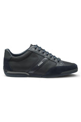 BOSS Hombres Saturn_Lowp_MX A_N Sneaker Azul 44 EU