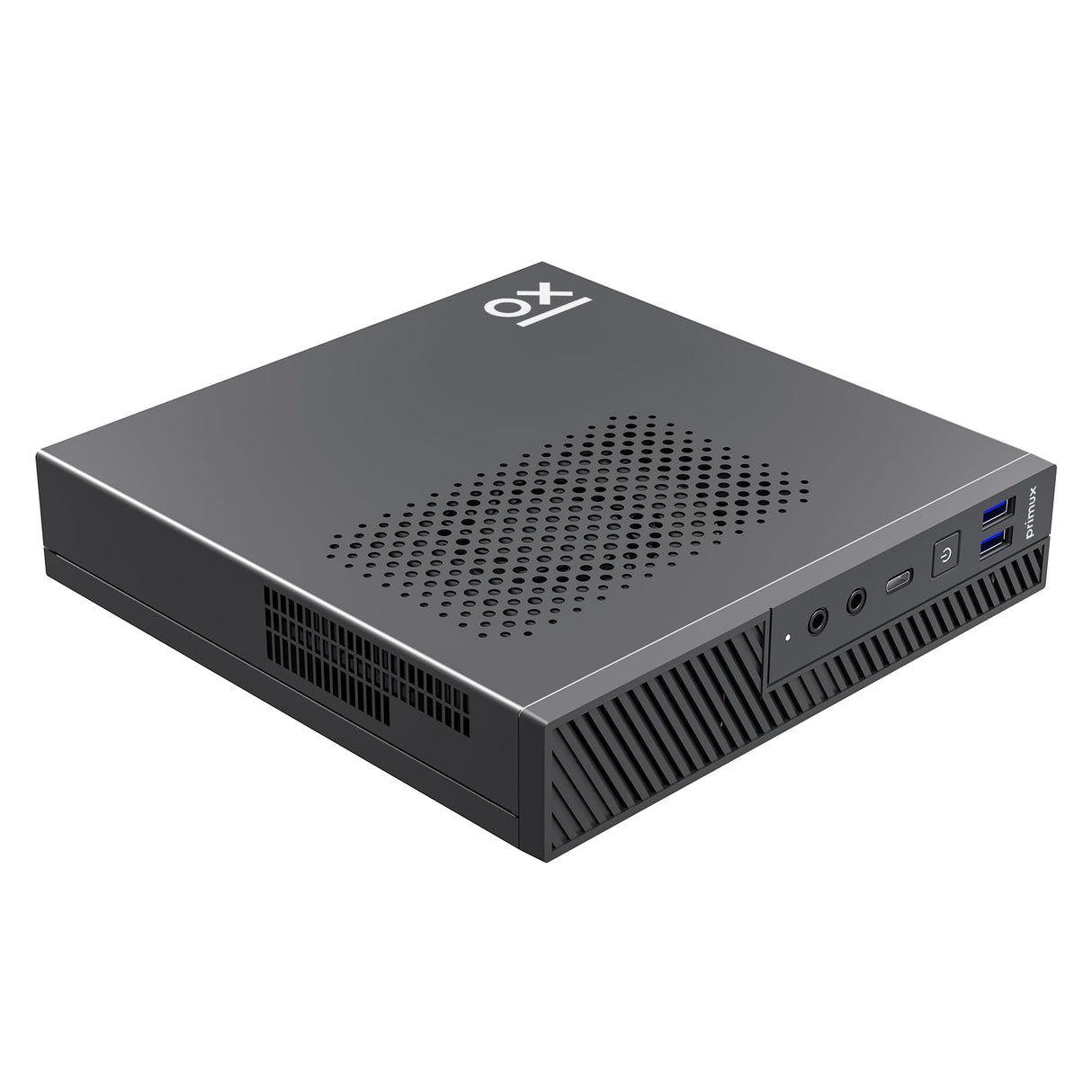 Primux Mini PC iox MH4 | Intel Core i3 de 12ª generación | 8GB de RAM (Ampliable) | 256GB SSD (Ampliable) | WiFi AX, Bluetooth 5.2, HDMI 4K, USB-C | Diseño Compacto metálico