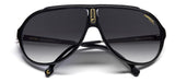 Carrera Gafas de Sol ENDURANCE65/N Black/Dark Grey Shaded 63/10/130 unisex