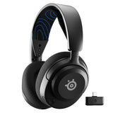 SteelSeries Arctis Nova 5P Cascos PS5 Inalámbricos - PS5, PC, Switch 2, móvil - Controladores magnéticos de neodimio - Más de 100 preajustes - Batería de 60 horas - 2,4 GHz o BT - Micro Gen2.X