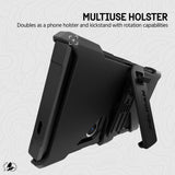Pelican Shield - Funda para Samsung Galaxy S24 Ultra [6.8 pulgadas] [Carga inalámbrica] [Protección contra caídas MIL-STD de 21 pies] Funda para Samsung Galaxy S24 Ultra - Funda resistente con soporte