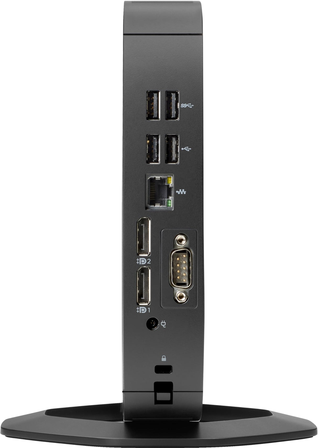 HP T540 - Thin Client - USFF - 1 Ryzen Embedded R1305G / 1.5 GHz - RAM 8 GB - Flash 32 GB - eMMC - Radeon Vega 3-1GbE, Bluetooth 5.2, Wi-Fi 6 - WiFi: 802.11a/b/g/n/AC/AX, Bluetooth 5.2 - Negro