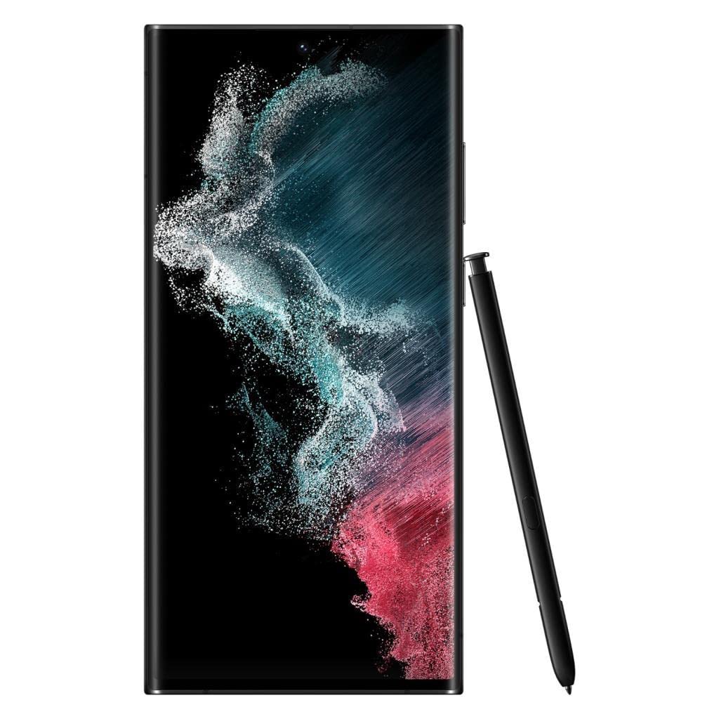 SAMSUNG S908B/DS Galaxy S22 Ultra 5G, Dual, 512GB 12GB RAM, Phantom Black (Reacondicionado)