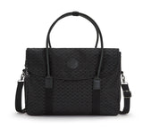 Kipling Superworker Messenger Bag, Signature Emb (Negro)