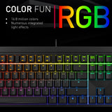 CHERRY MX 2.0S, Teclado Mecánico de Gaming con Iluminación RGB, Distribución de Teclado Alemán (QWERTZ), con Cable, Diseñado en Alemania, Switches MX RED, Negro