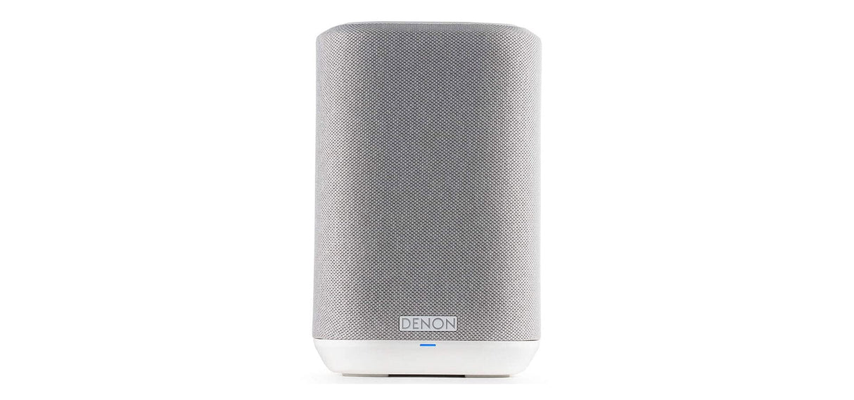 DENON Home 150, Altavoz multiroom con Sistema HEOS Integrado y Control por Voz, Amazon Alexa, Google Assistant, Apple Siri, Color Blanco