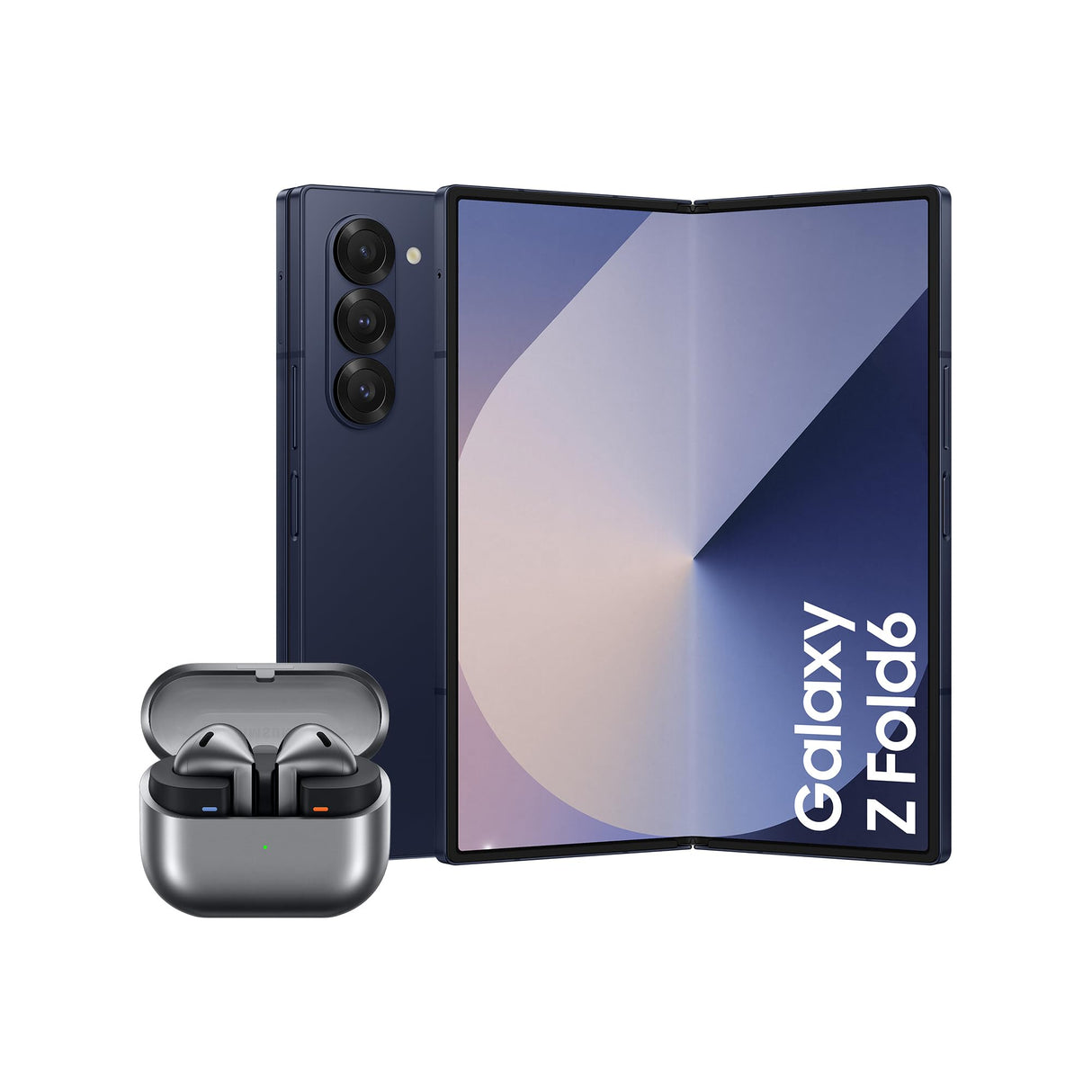 Samsung Galaxy Z Fold6 512 GB Azul Oscuro + Galaxy Buds3 Gris